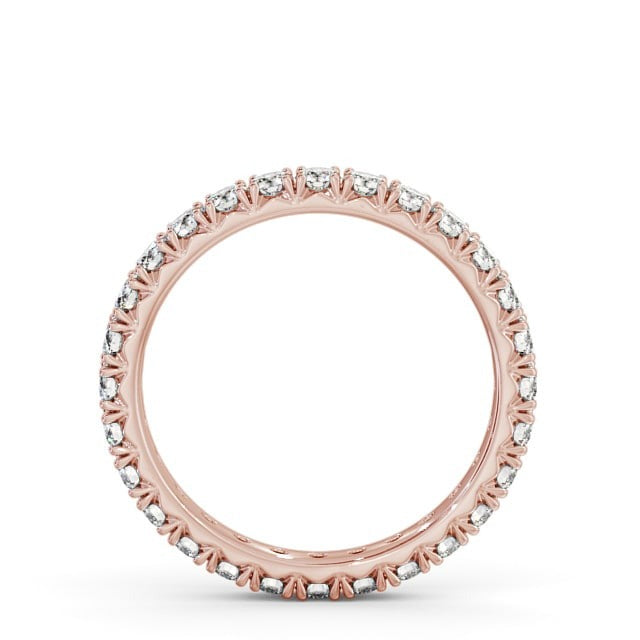 Yara Full Eternity Round Lab Diamond Fish Tail Setting Ring
